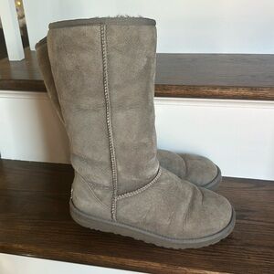 Grey Tall Classic Uggs